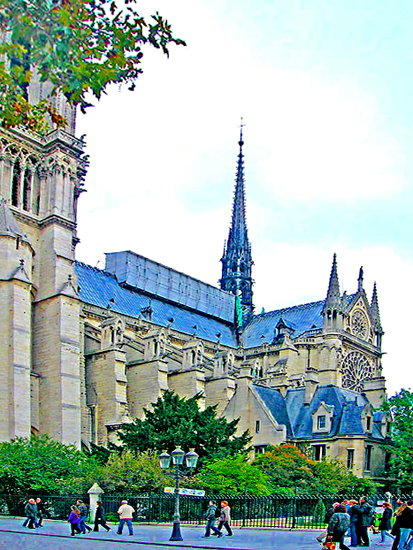 Notre Dame de Paris.  Copyright Cold Spring Press