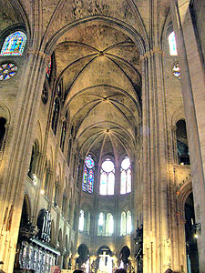 Interior - Notre Dame de Paris