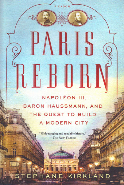 Paris Reborn by Stephane Kirkland.  Cover courtesy of www.picadorusa.com
