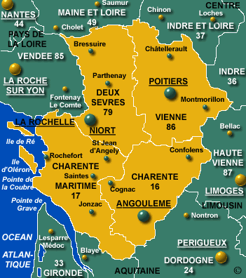 poitiers region poitou charentes