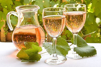 French Ros Wine - Photo courtesy of web site 123rf.com