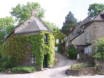 Saint-Cneri.  Photo by Dlebigot Les Plus Beaux Villages de France.