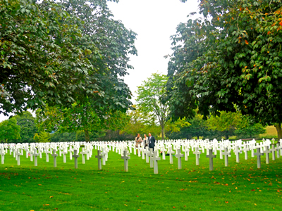 Brittany American Cemetery.  Copyright Cold Spring Press.  All rights reserved.