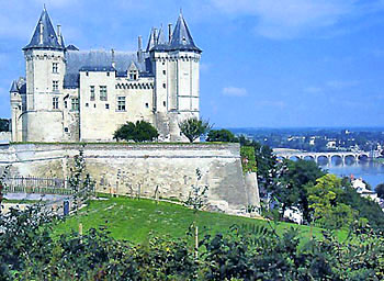 Chteau de Saumur, photo courtesy of http://www.37-online.net