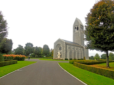 Brittany Cemetery Chapel.  Copyright Cold Spring Press.  All rights reserved.