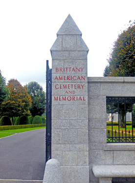 Brittany American Cemetery.  Copyright Cold Spring Press.  All rights reserved.