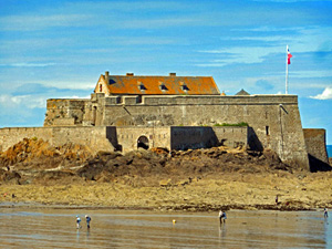 St Malo Fort National.  Copyright Cold Spring Press. All rights reserved.