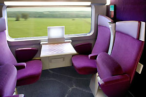 New TGV second class car