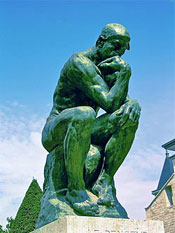 The Thinker, Musée Rodin, Paris     Copyright Cold Spring Press.  All rights reserved.