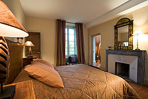 Guest chambre at Chteau Mentone