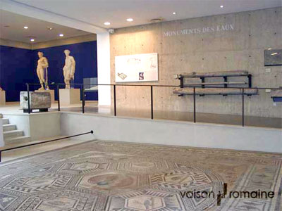 Archeological museum. Photo courtesy of http://www.vaison-la-romaine.com/.  All rights reserved.