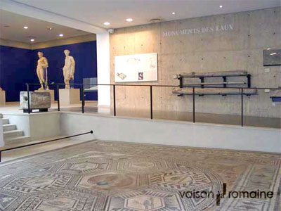 Archeological museum. Photo courtesy of http://www.vaison-la-romaine.com/.  All rights reserved.