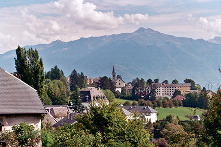 View of Saint Pierre d'Albigny     Copyright Cold Spring Press.  All rights reserved