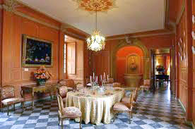 Villandry Dining Room.  Courtesy www.chateauvillandry.fr