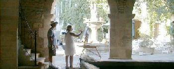 An art lesson at Maison des Remparts, Saignon